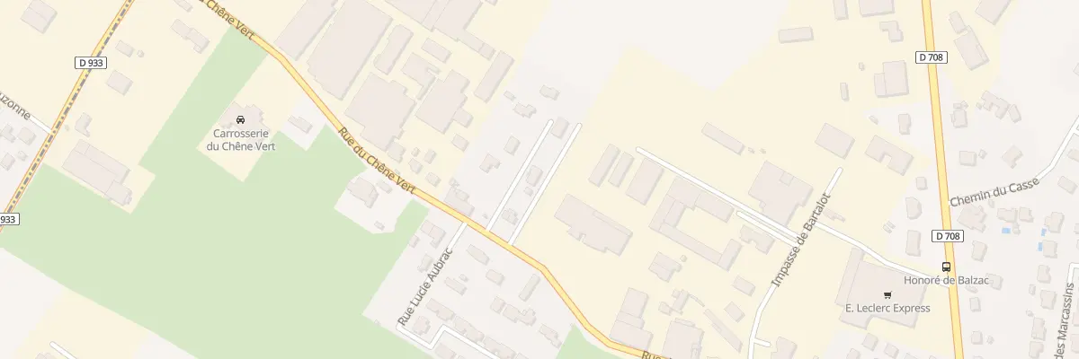 Plan du 28T Rue du Chêne Vert à Marmande