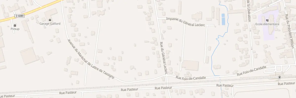Plan du 21 Rue du Général Leclerc à Montpon-Ménestérol
