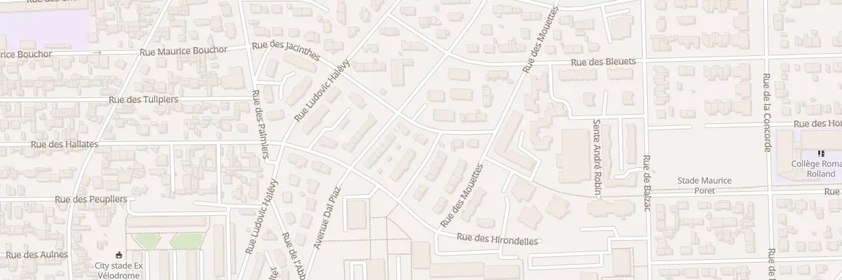 Plan du 32 Rue des Jacinthes au Havre