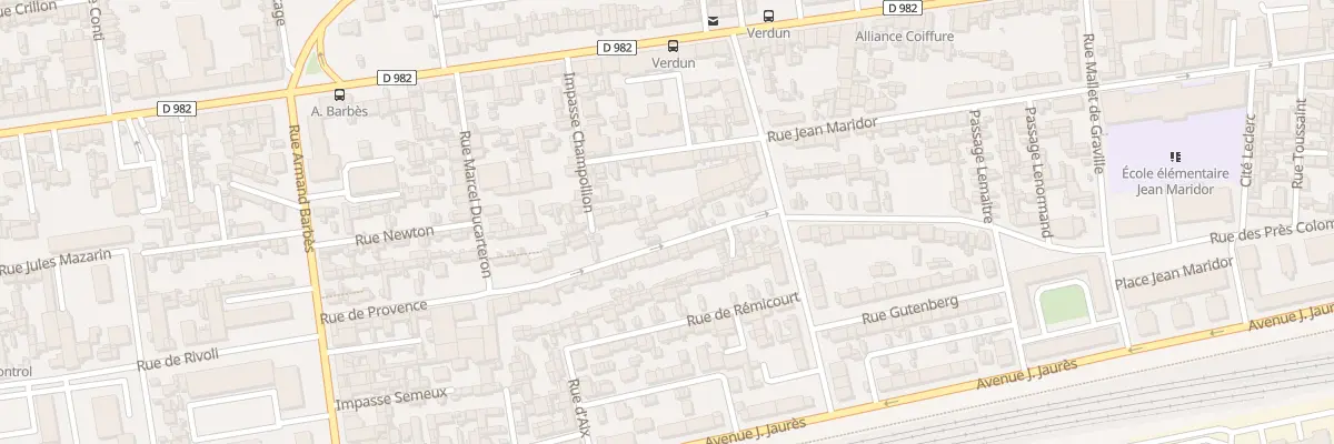 Plan du 49 Rue de Provence au Havre