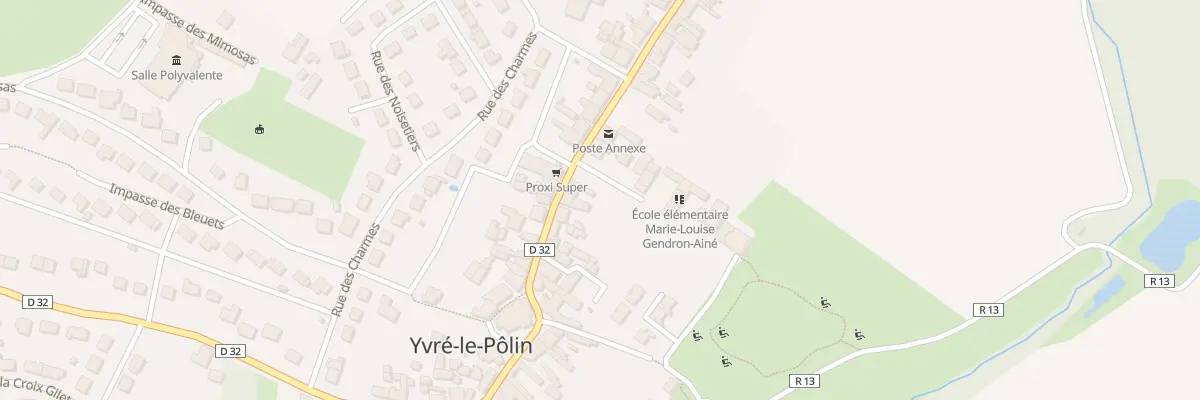 Plan du 5085 Rue du 8 Mai à Yvré-le-Pôlin