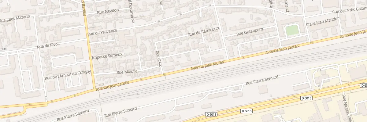Plan du 95 Av Jean Jaurès au Havre