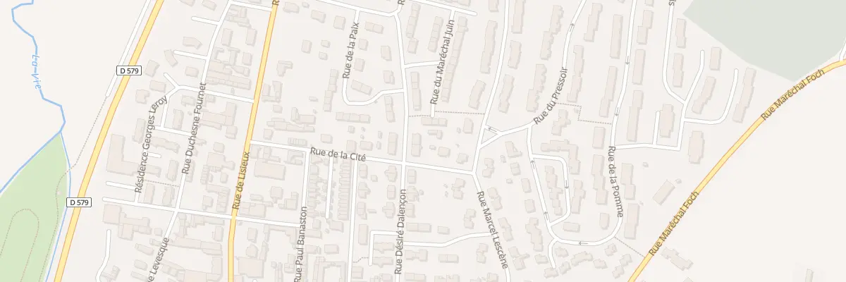 Plan du 4 Rue du Huit Mai à Livarot-Pays-d’Auge
