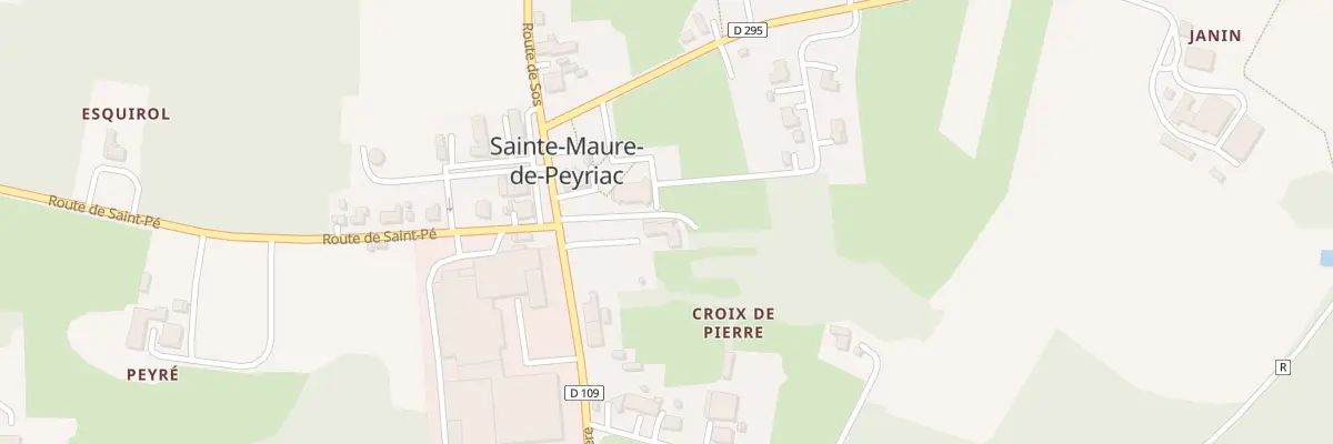 Plan du 73 Rte de Labarrère à Sainte-Maure-de-Peyriac