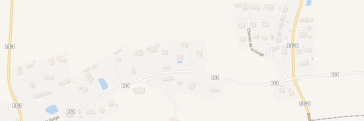 Plan du 13 Che de la Forge à Octeville-sur-Mer