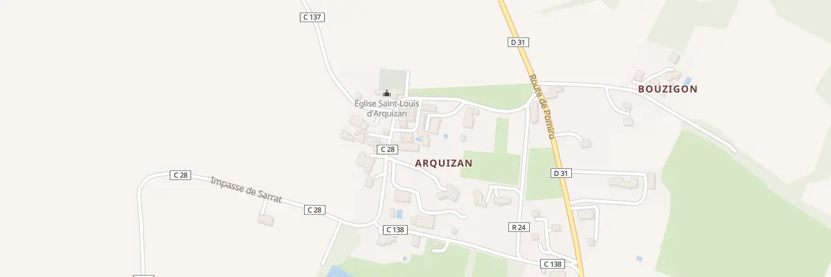 Plan du 5492 A Arquizan à Montréal