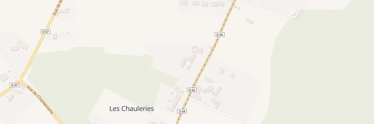 Plan du 8 Rue des Hautes Chauleries à Guesnes