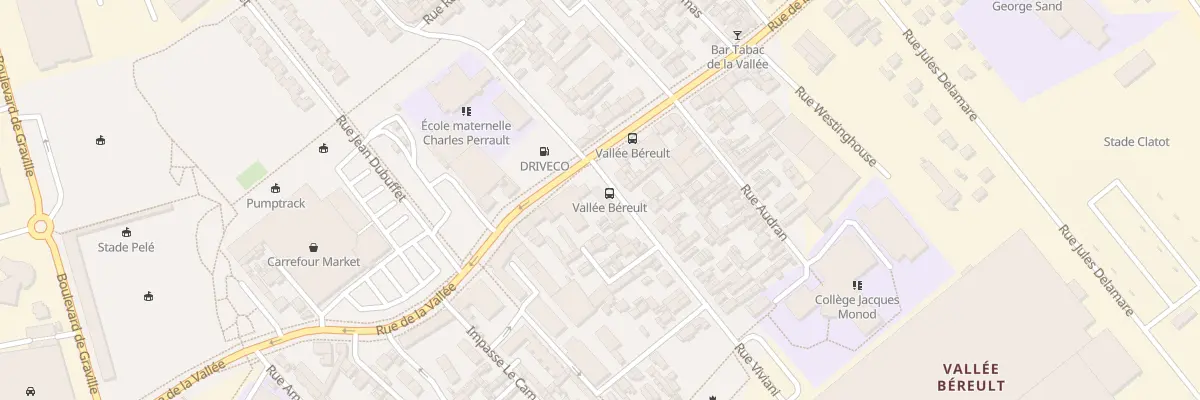 Plan du 107 Rue Viviani au Havre