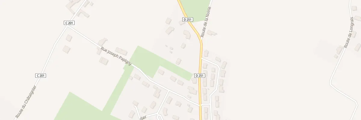Plan du 21 Rte de Parigne Le Polin à Yvré-le-Pôlin