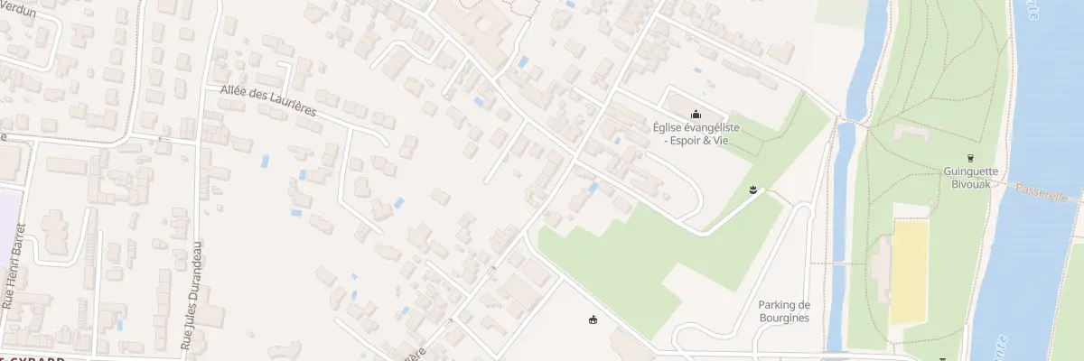 Plan du 191 Rue Fontchaudiere à Angoulême