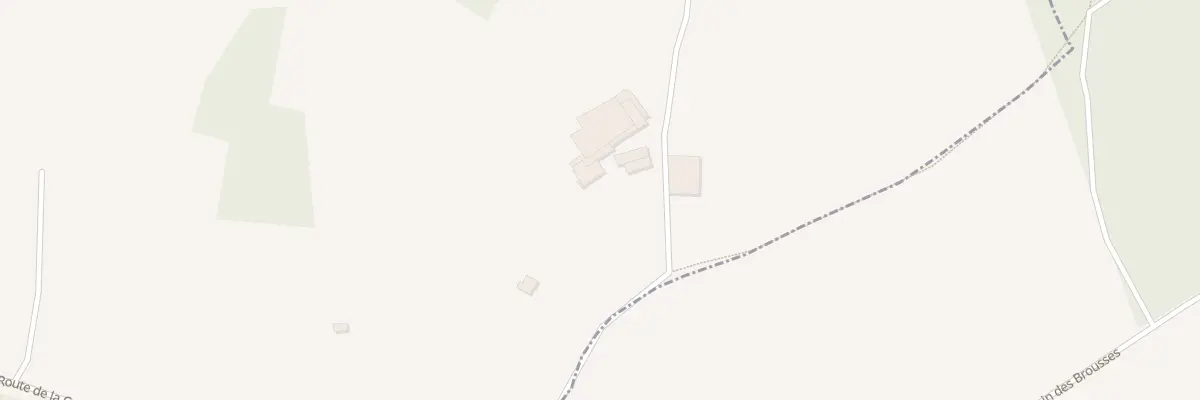 Plan de La Croix Hurlanier aux Champeaux