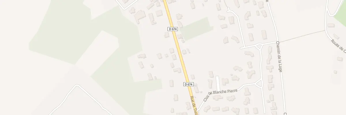 Plan du 22 Rue de Tivoli à Vœuil-et-Giget
