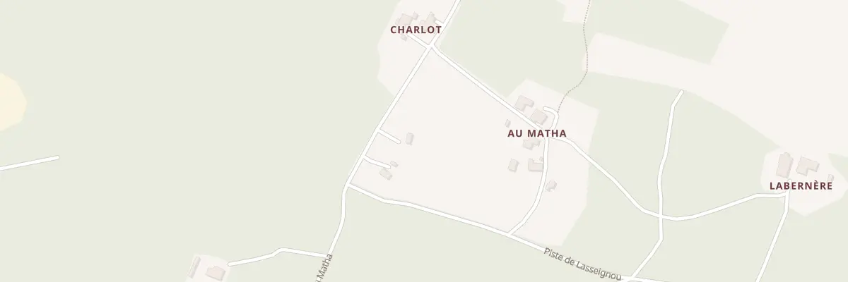 Plan du 5000F Au Matha à Durance