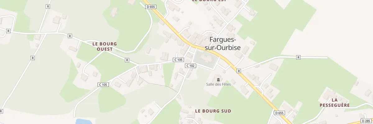 Plan du 5042 Le Bourg-Ouest à Fargues-sur-Ourbise