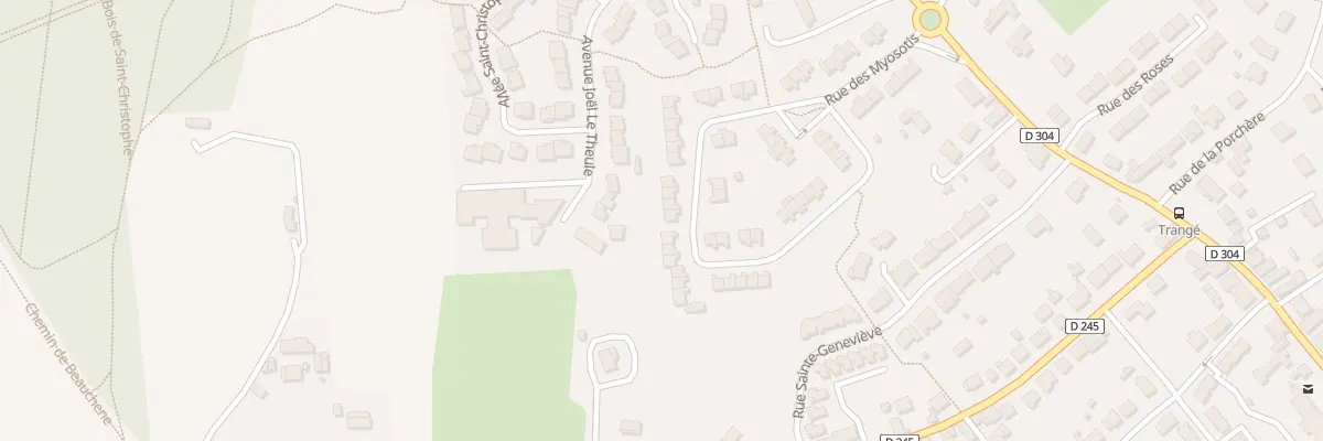 Plan du 50 Rue des Myosotis à La Chapelle-Saint-Aubin