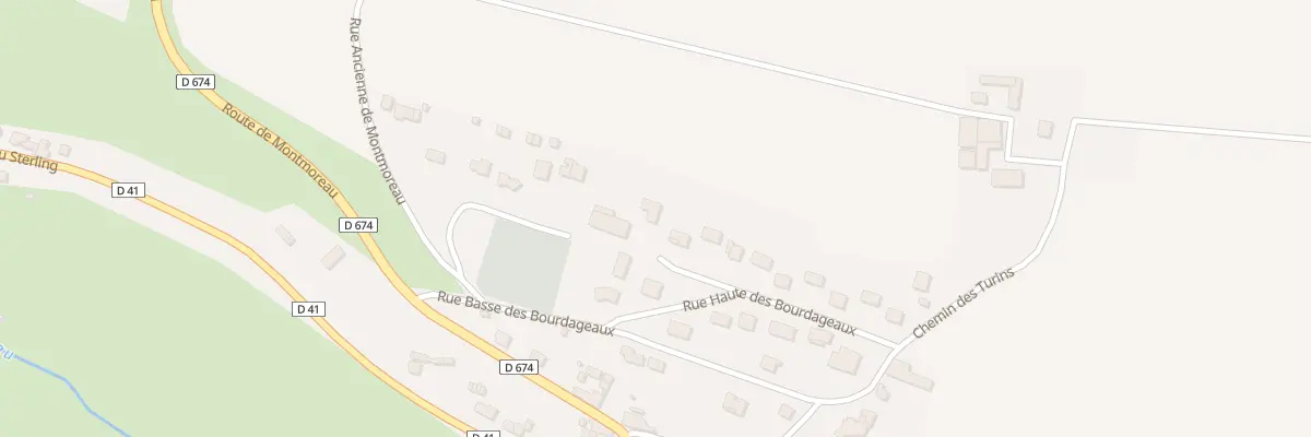 Plan du 8 Rue Haute des Bourdageaux à Vœuil-et-Giget