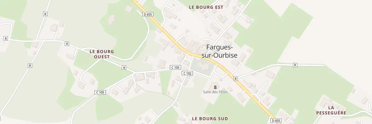 Plan du 32 Pl de l’Église à Fargues-sur-Ourbise
