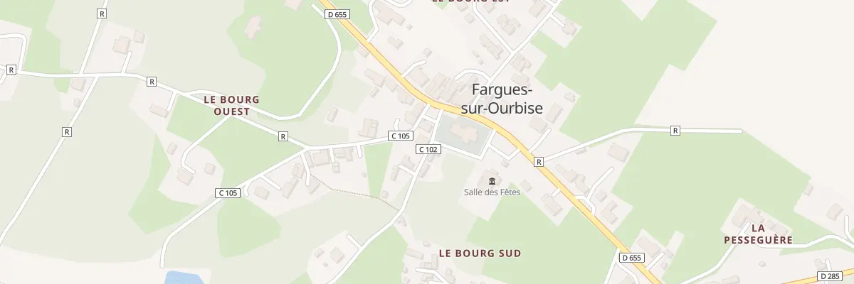 Plan du 4 Rue du Lavoir à Fargues-sur-Ourbise