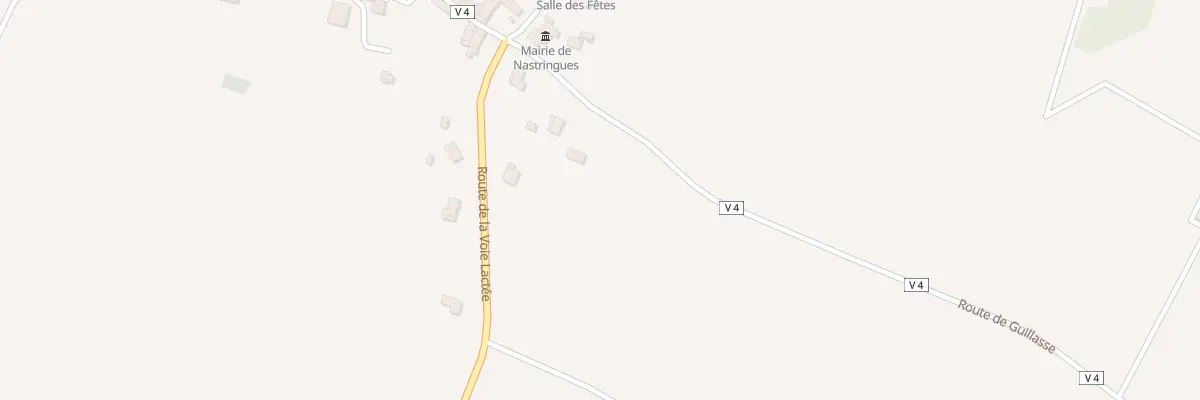 Plan du 50 La Font du Bourg à Nastringues
