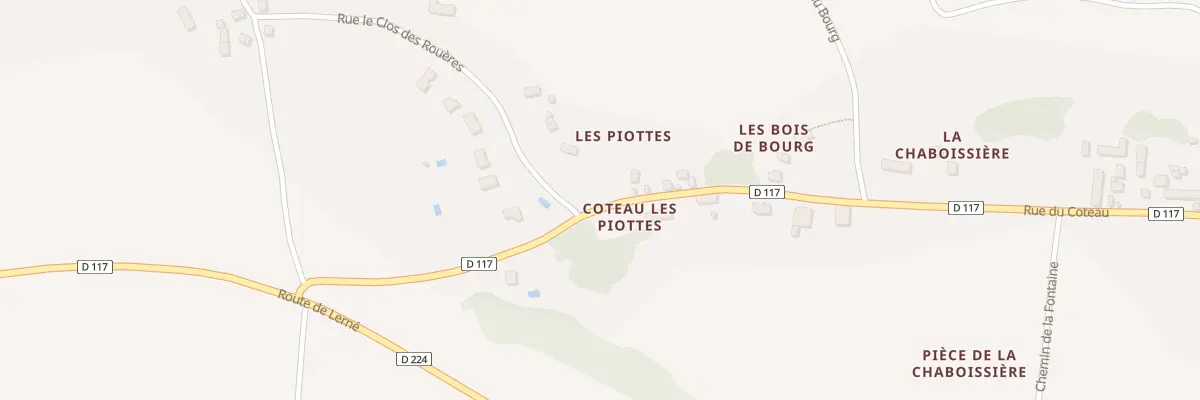 Plan du 107 Coteau des Piottes à Seuilly