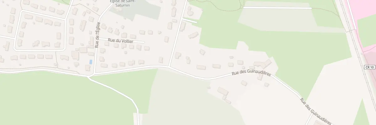 Plan du 9 Rue des Guinaudières à Saint-Saturnin