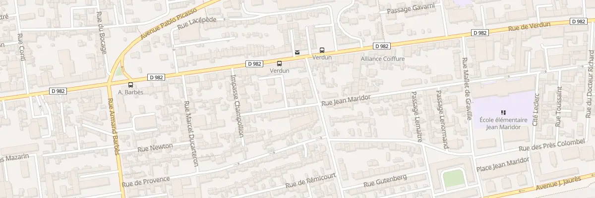 Plan du 25 Rue Jean Gouget au Havre