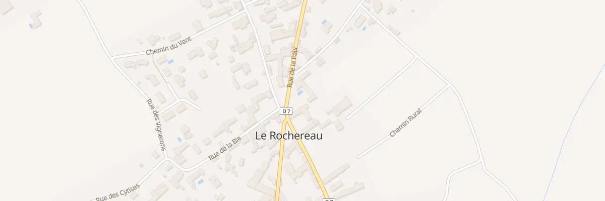 Plan du 64 Rue de la Paix à Champigny en Rochereau