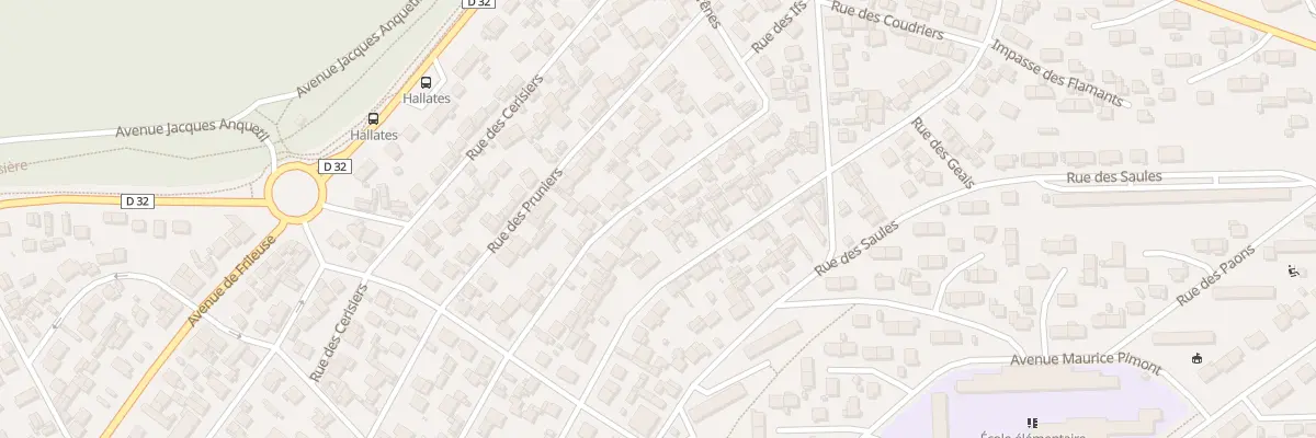 Plan du 42 Rue des Abricotiers au Havre