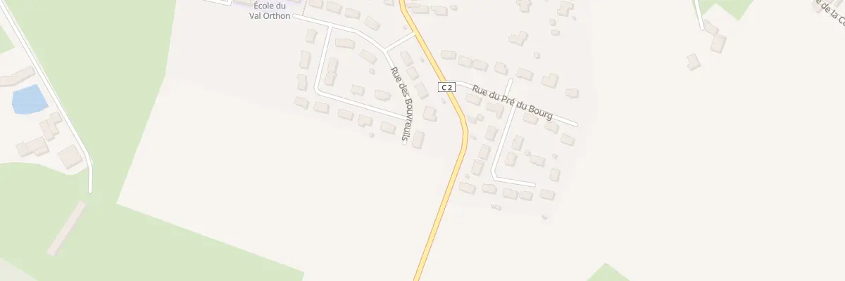 Plan du 17 Rue des Bouvreuils à Maresché