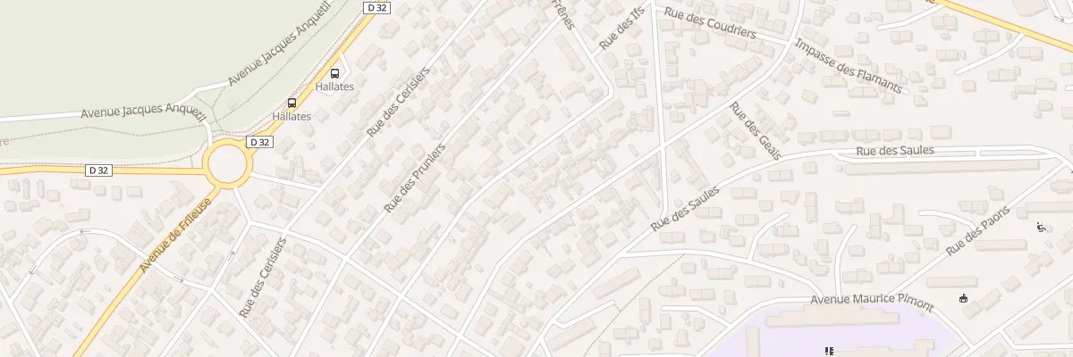 Plan du 44 Rue des Abricotiers au Havre