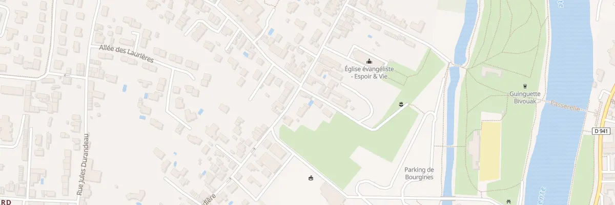 Plan du 144 Rue Fontchaudiere à Angoulême