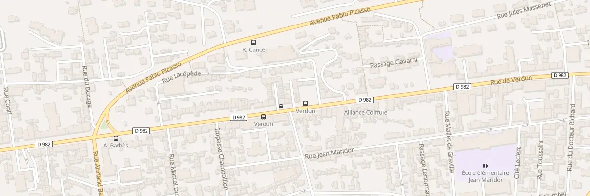 Plan du 101B Rue de Verdun au Havre