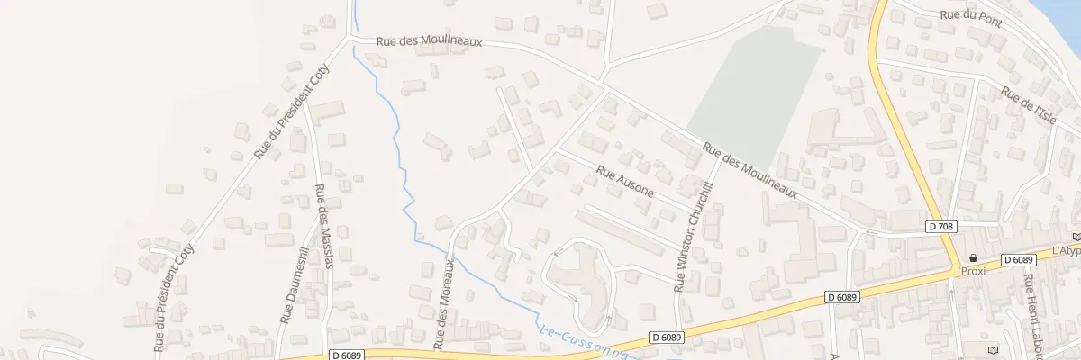 Plan du 21 Rue des Moreaux à Montpon-Ménestérol