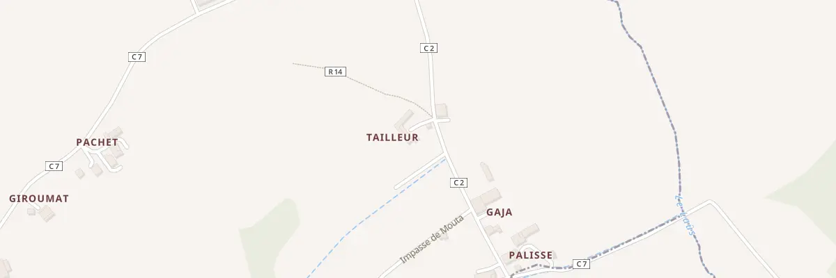 Plan du 5022 Au Tailleur à Saint-Justin
