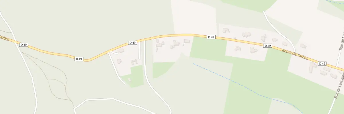 Plan du 71 Rte de Tarbes à Souyeaux