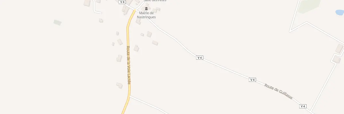 Plan du 51 La Font du Bourg à Nastringues