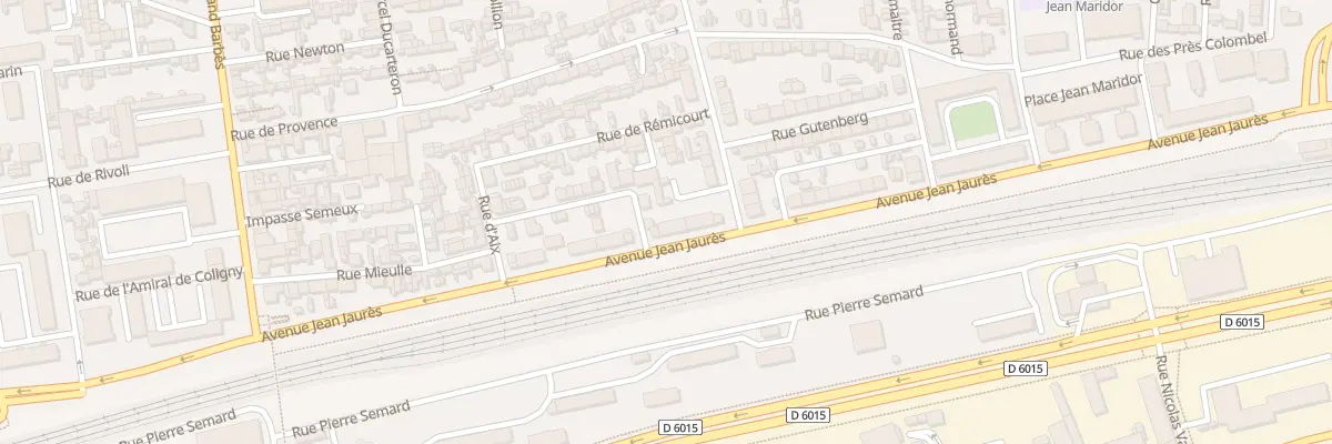 Plan du 105 Av Jean Jaurès au Havre