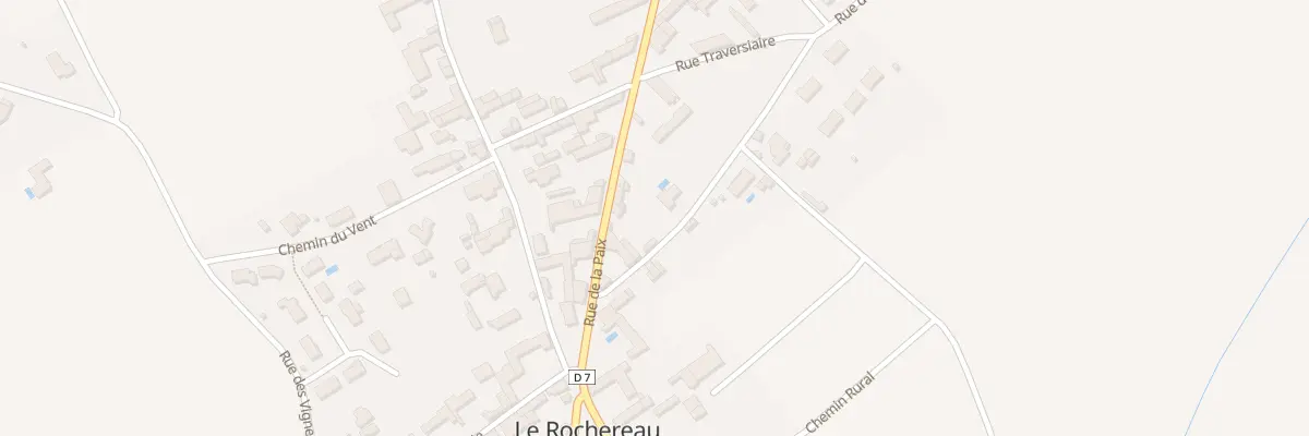 Plan du 54 Rue de la Paix à Champigny en Rochereau