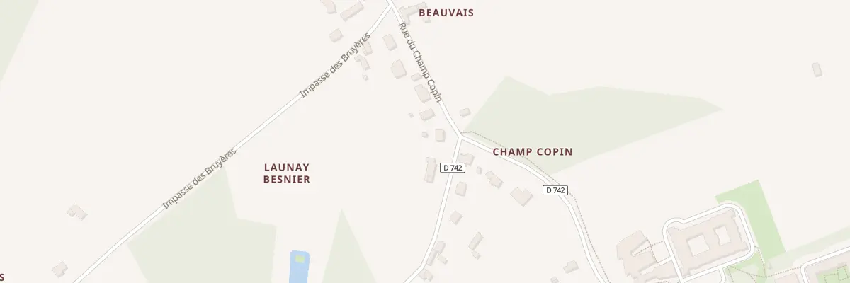 Plan du 13 Rue du Champ Copin à La Chapelle-près-Sées