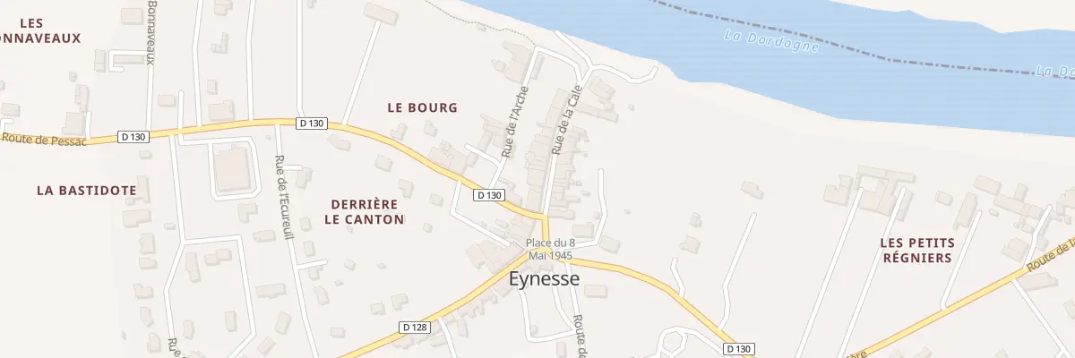 Plan du 23 Le Bourg à Eynesse