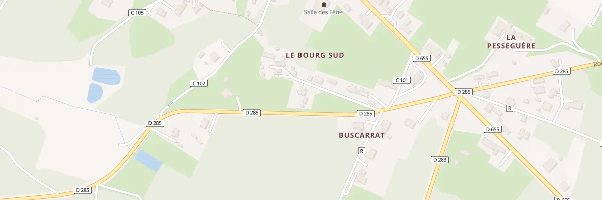 Plan du 135 Imp de la Fontaine à Fargues-sur-Ourbise