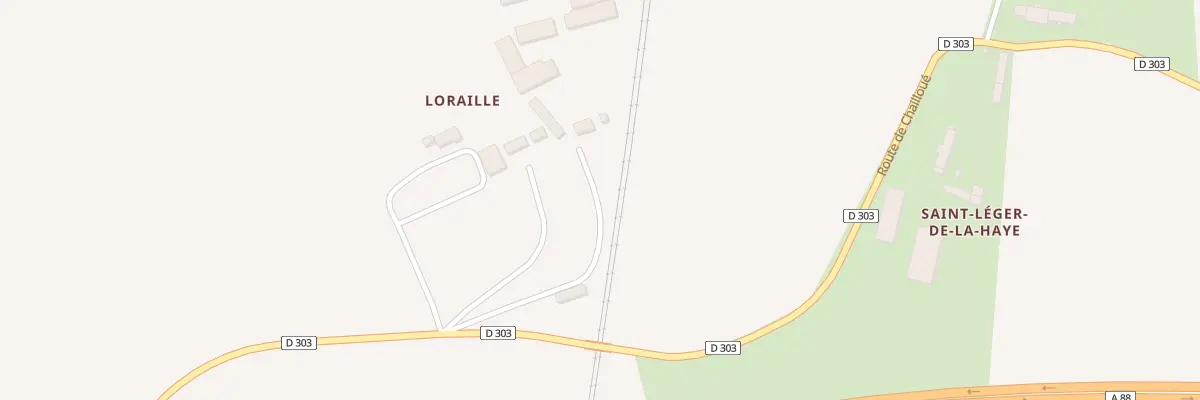 Plan du 167 Loraille à Macé