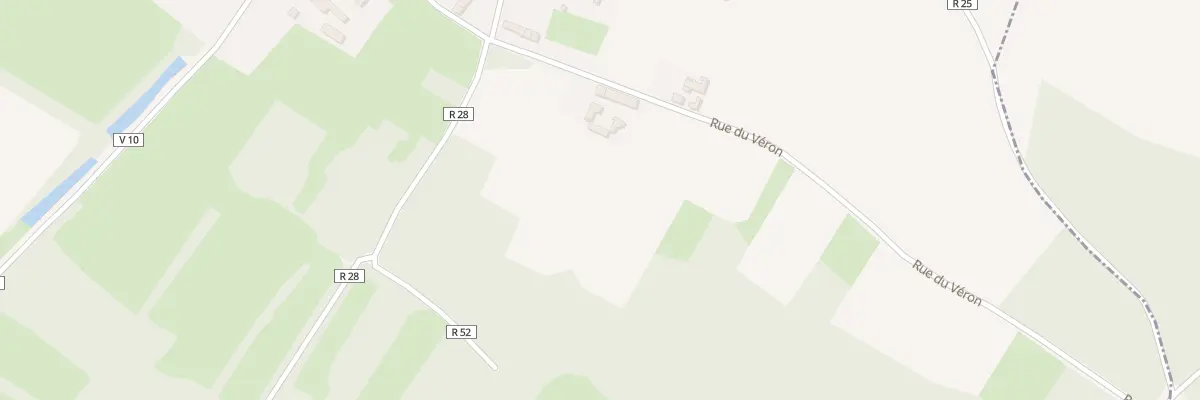 Plan du 2 Rue du Véron à Savigny-en-Véron