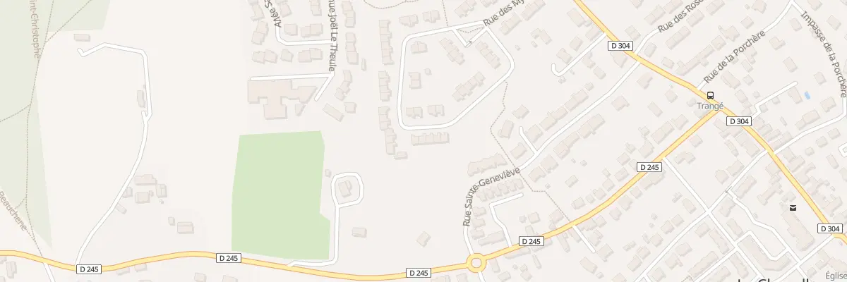 Plan du 68 Rue des Myosotis à La Chapelle-Saint-Aubin