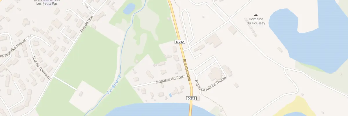 Plan du 12 Rue d’Arnage à Spay
