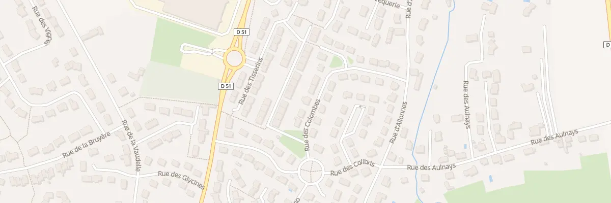 Plan du 18 Rue des Colombes à Spay
