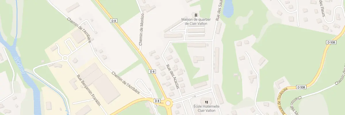 Plan du 14 Rue des Acacias à Bagnères-de-Bigorre