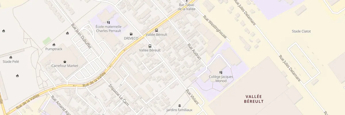 Plan du 92 Rue Viviani au Havre