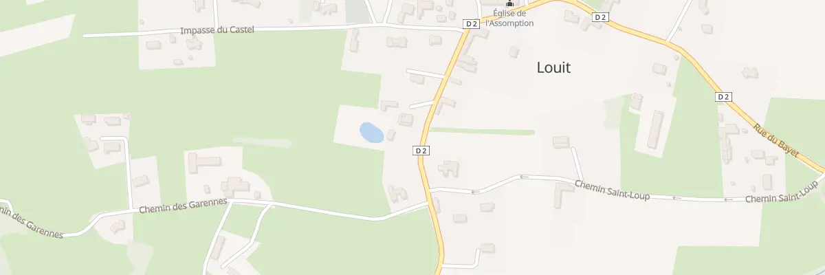 Plan du 45 Rue de l’Ovalie à Louit