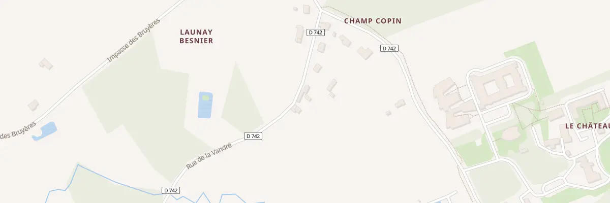 Plan du 9 Rue de la Vandre à La Chapelle-près-Sées